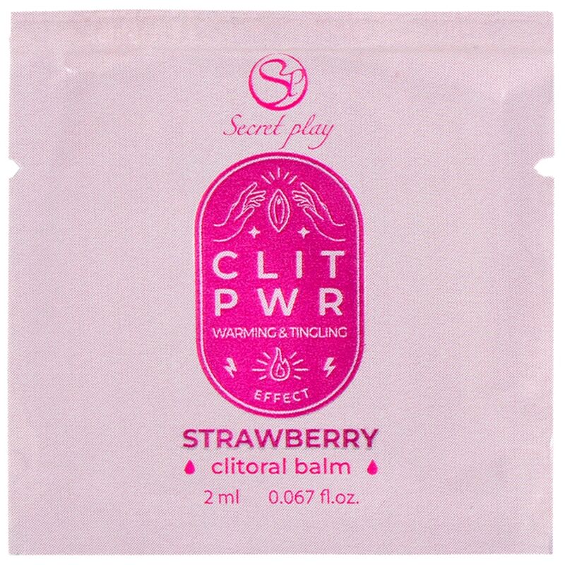 SECRETPLAY - LUBRIFIANT FRAISE MONODOSE 2 ML
