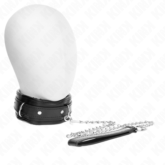 KINK - LAISSE-COLLER ULTRA-RÉSISTANTE 65CM MODÈLE 1 RÉGLABLE 36,5-50CM