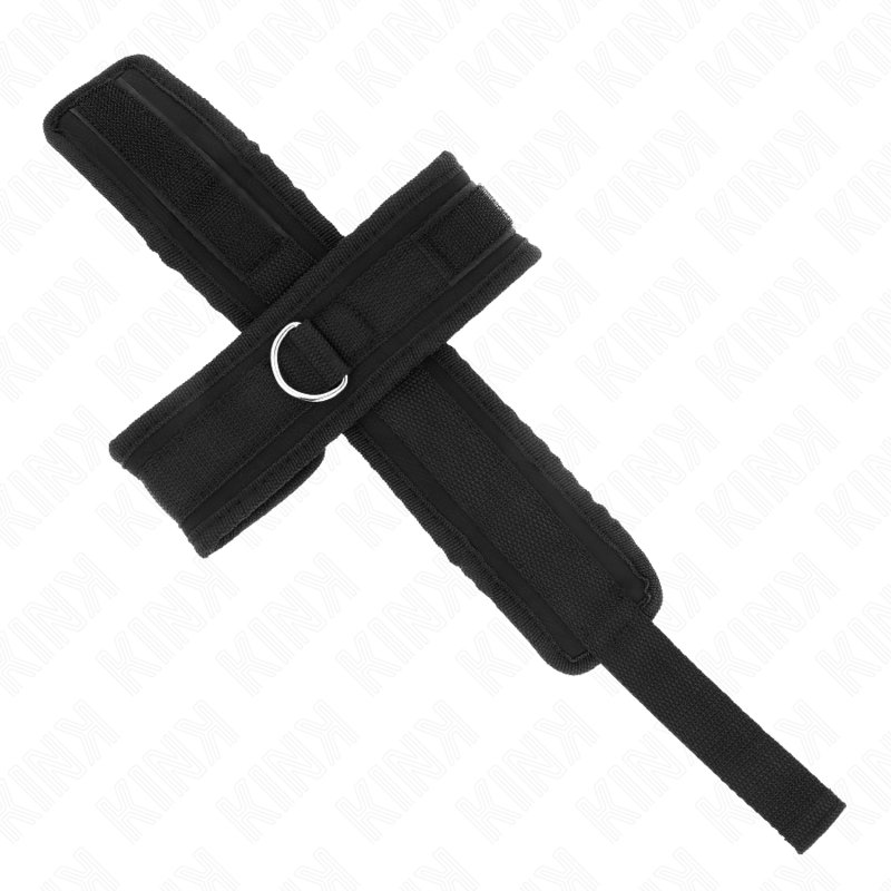 KINK - BRACELETS NOIRS CROISÉS 34 X 5,5 CM