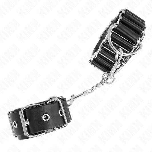 KINK - SUPPORT DE POIGNET ARTICULÉ FIN NOIR RÉGLABLE 16-22 CM X 3,5 CM