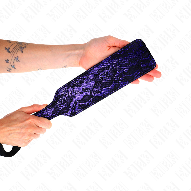 KINK - RAQUETTE EN CUIR SCANDAL DESIGN 37 X 7 CM