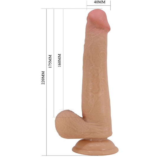 PRETTY LOVE - GODE RÉALISTE TAILLE 22 CM NATUREL