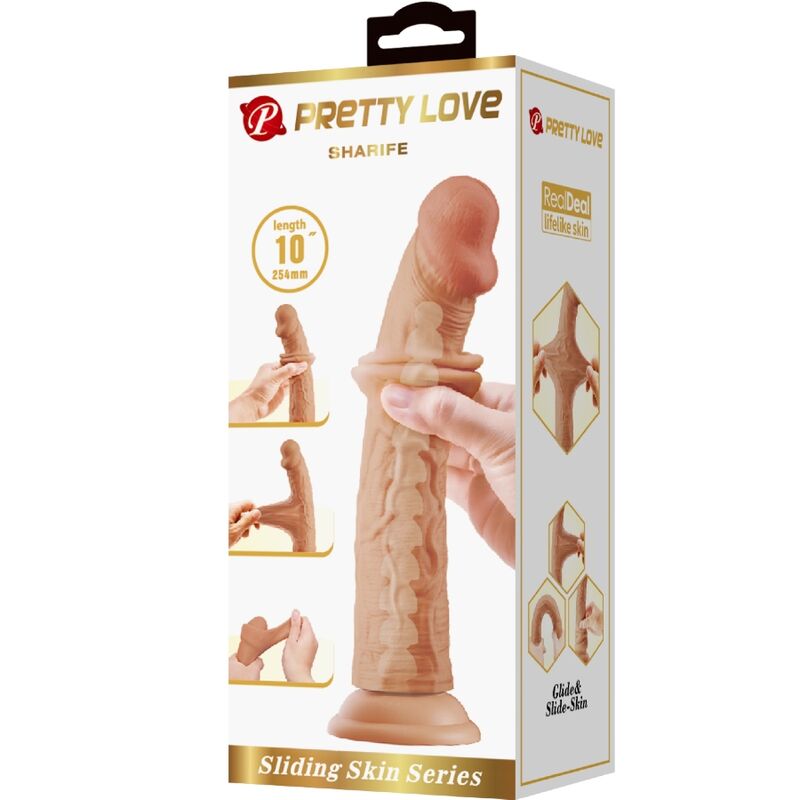 PRETTY LOVE - SHARIFE GODE RÉALISTE 25 CM NATUREL