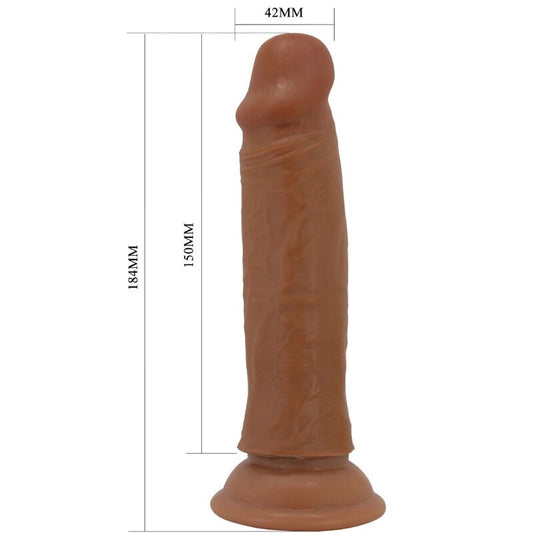 PRETTY LOVE - GODE RÉALISTE QUENTIN 18 CM MULATO