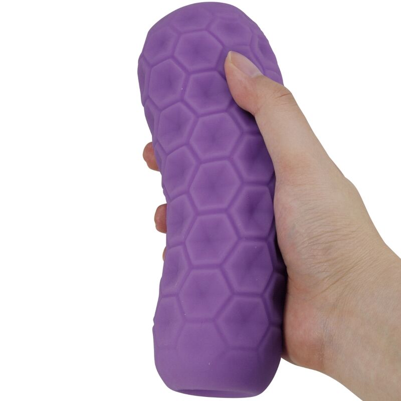 PRETTY LOVE - MASTURBATEUR POUR HOMME VIOLET À DEUX BOULES