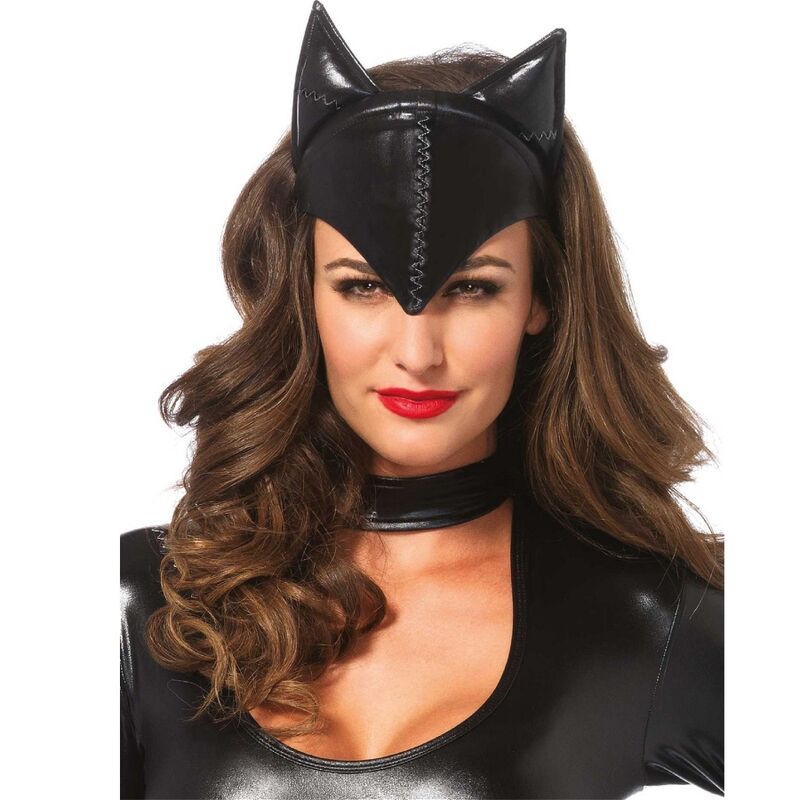 LEG AVENUE - BLACK CAT WOMAN MASK