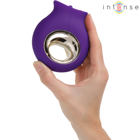 INTENSE - STIMULATEUR CLITORIS TULI 9 VIBRATIONS & 9 OSCILLATIONS VIOLET