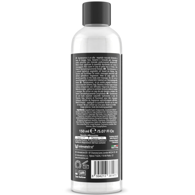 INTIMATELINE LUXURIA - HUILE DE MASSAGE EXOTIQUE À LA VANILLE 150 ML