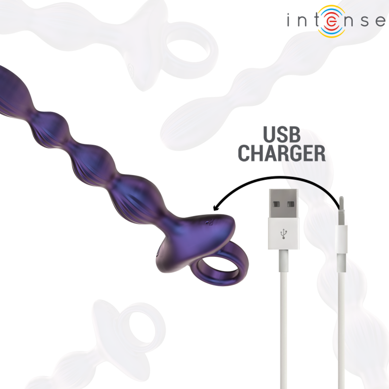 INTENSE - JACKIE PLUG VIBRATEUR ANAL MODÈLE 1 TÉLÉCOMMANDE