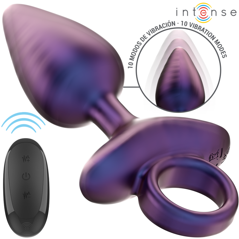 INTENSE - VIBRATEUR ANAL MICHAEL PLUG MODÈLE 2 TÉLÉCOMMANDE