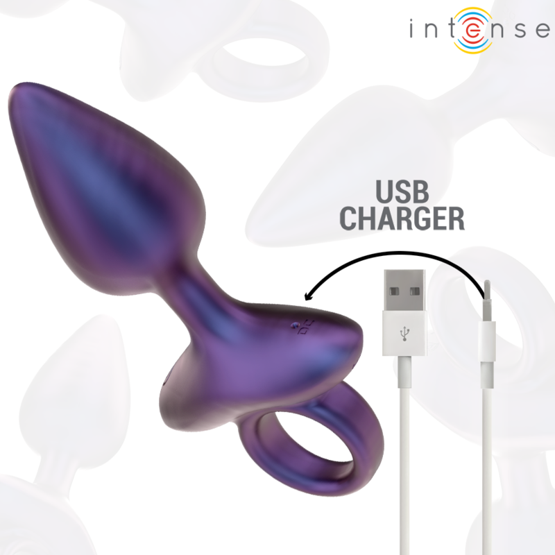 INTENSE - VIBRATEUR ANAL MICHAEL PLUG MODÈLE 2 TÉLÉCOMMANDE