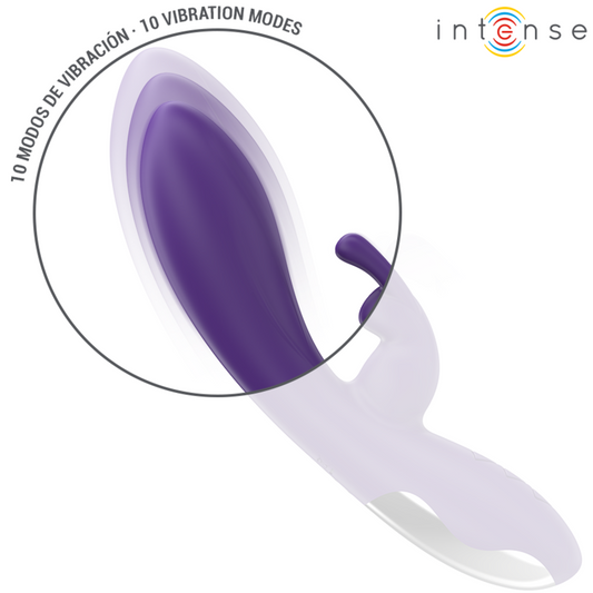 INTENSE - VIBRATEUR RANDALL RABBIT 10 VIBRATIONS VIOLET