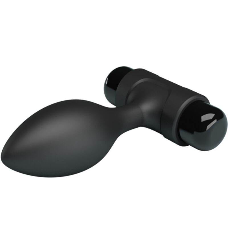 PRETTY LOVE - PLUG ANALE VIBRANT 10 VIBRATIONS NOIR