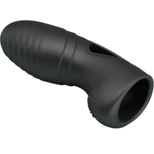 PRETTY LOVE - ALAN BLACK VIBRATEUR DE DOIGT EN SILICONE