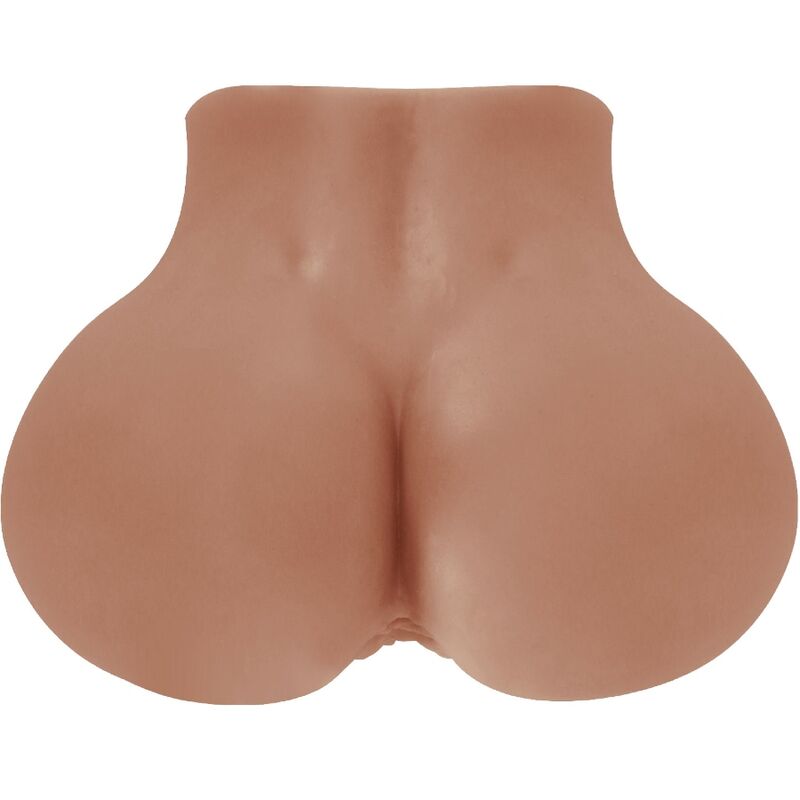 CRAZY BULL - VIBRATEUR DORSAL MILA AVEC VAGIN ET ANUS NATURELS RÉALISTES TÉLÉCOMMANDE
