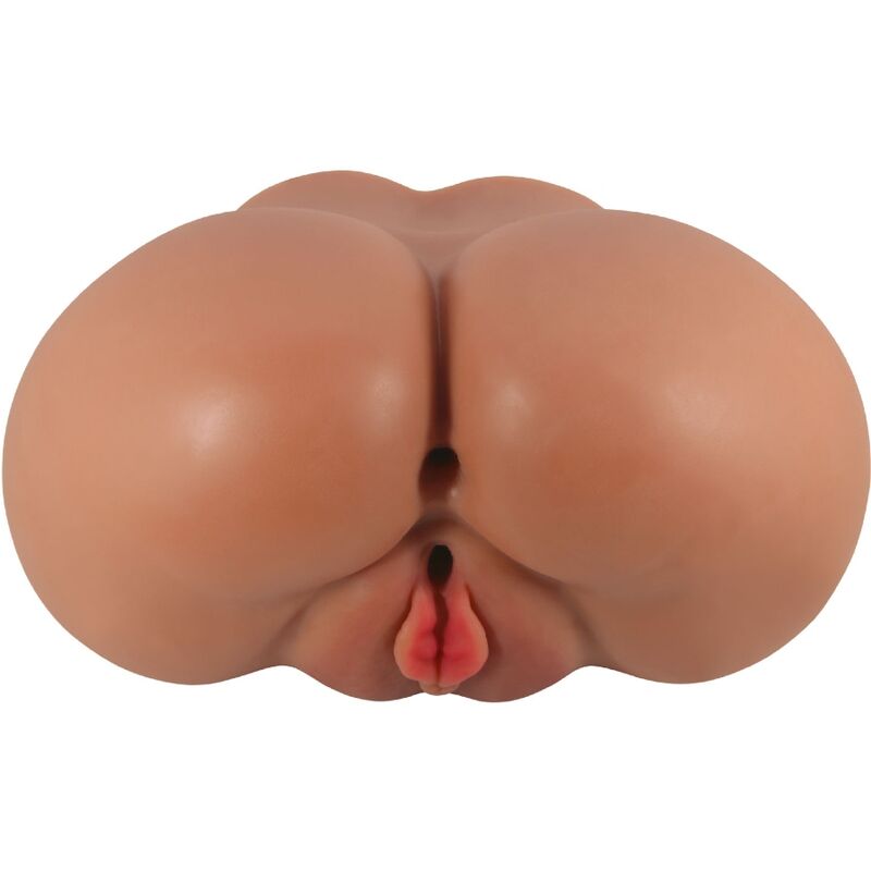CRAZY BULL - VIBRATEUR ARRIÈRE LUNA AVEC TÉLÉCOMMANDE RÉALISTE ET NATURELLE POUR VAGIN ET ANUS