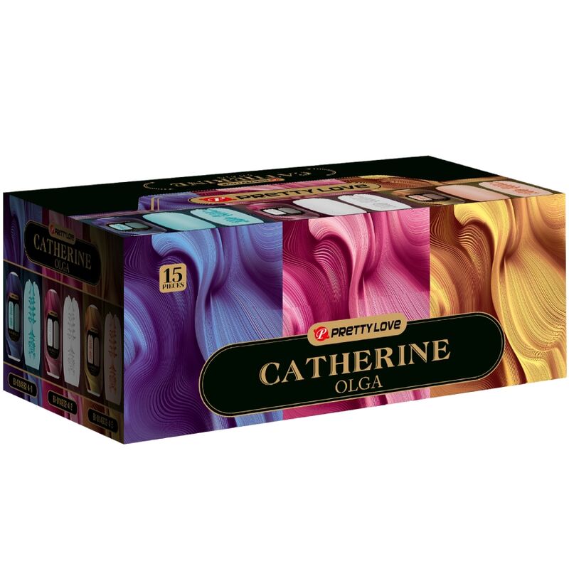 PRETTY LOVE - OLGA PACK 15 DIVERS MASCRUBATEURS HOMMES
