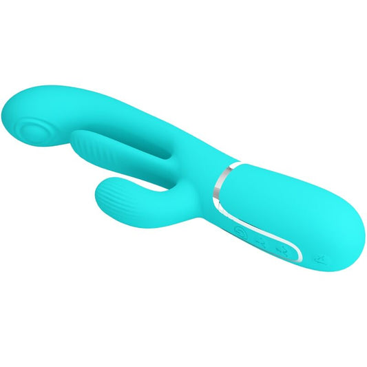 PRETTY LOVE - SHANIA TRIPLE RABBIT VIBRATEUR MULTIFONCTION 3 EN 1
