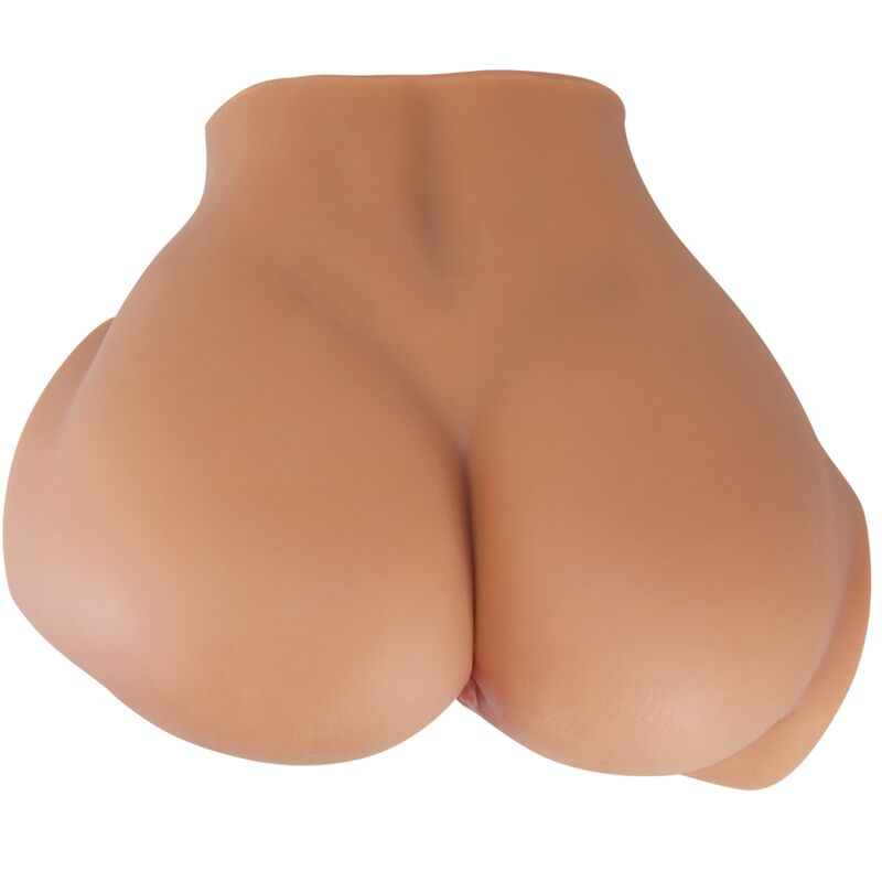 CRAZY BULL - VIBRATEUR ARRIÈRE EMILIA AVEC VAGIN ET ANUS NATURELS RÉALISTES TÉLÉCOMMANDE