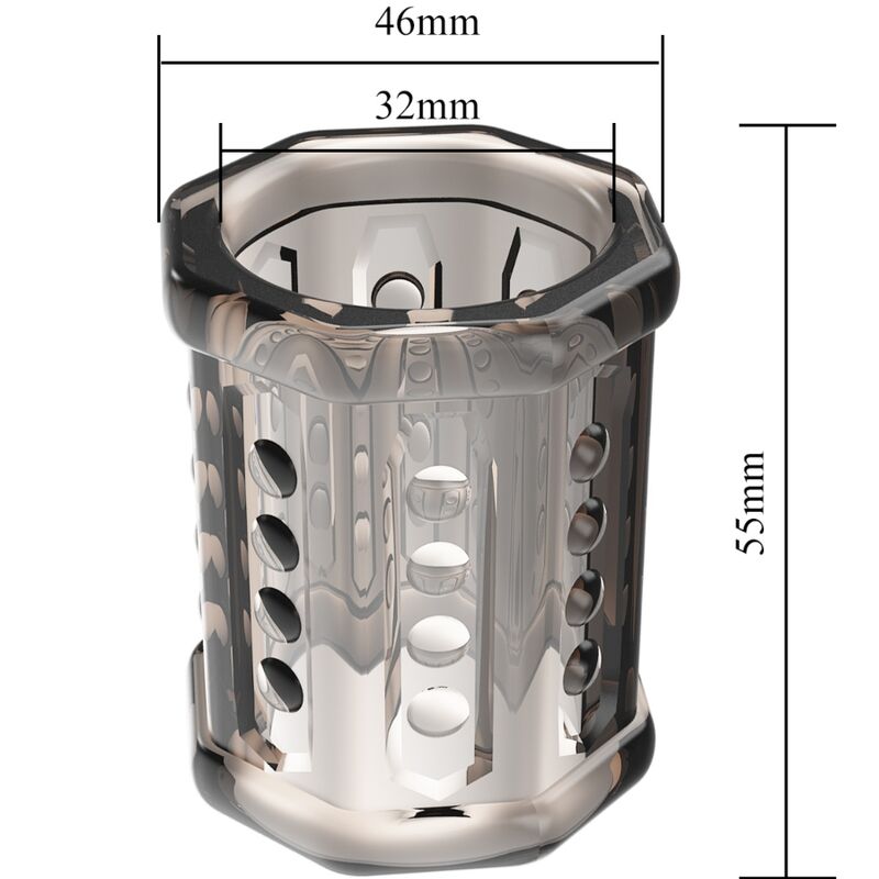 PRETTY LOVE - RONAEL ÉTUI PÉNIS TRANSPARENT SUPER SERRÉ