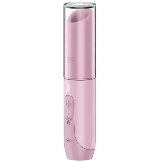 SATISFYER - STIMULATEUR DE CLITORIS À ONDES ROSE SECRET KISS