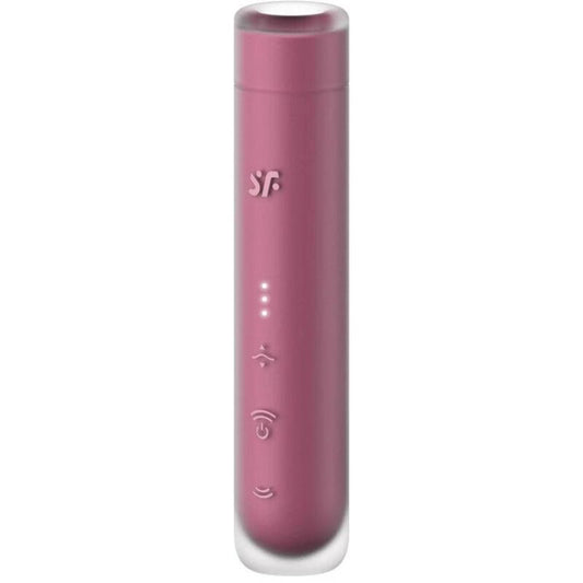 SATISFYER - STIMULATEUR DE CLITORIS FIRST KISS GARNET WAVE