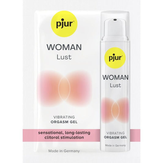 PJUR - WOMAN LUST SINGLE-DOSE VIBRATING ORGASM GEL 1.5 ML