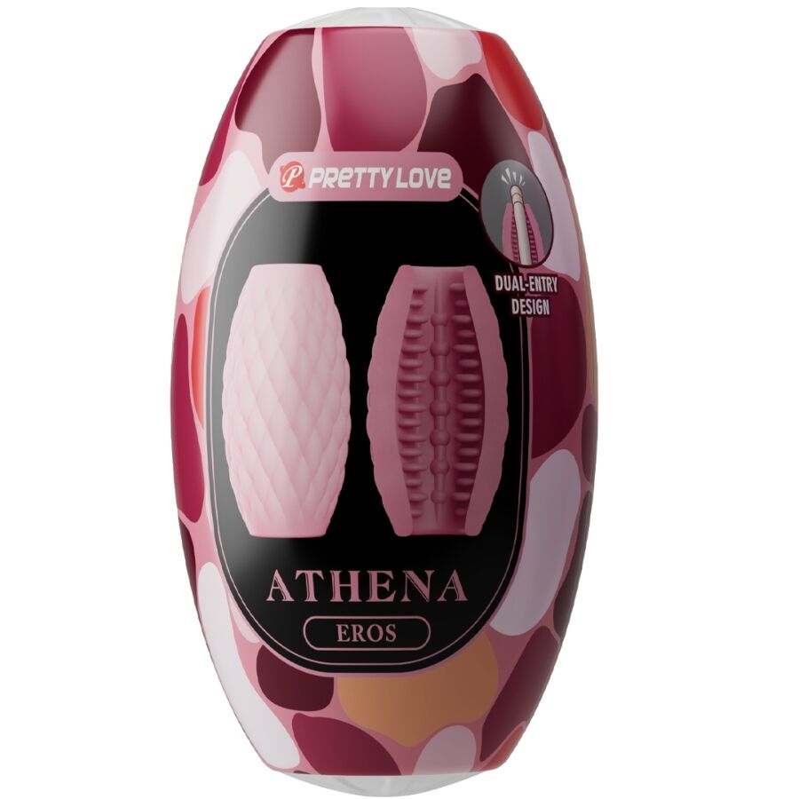PRETTY LOVE - MASTURBATEUR MASCULIN EN SILICONE ROSE ATHENA EROS
