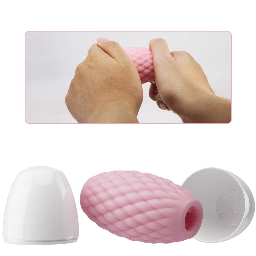 PRETTY LOVE - MASTURBATEUR MASCULIN EN SILICONE ROSE ATHENA EROS