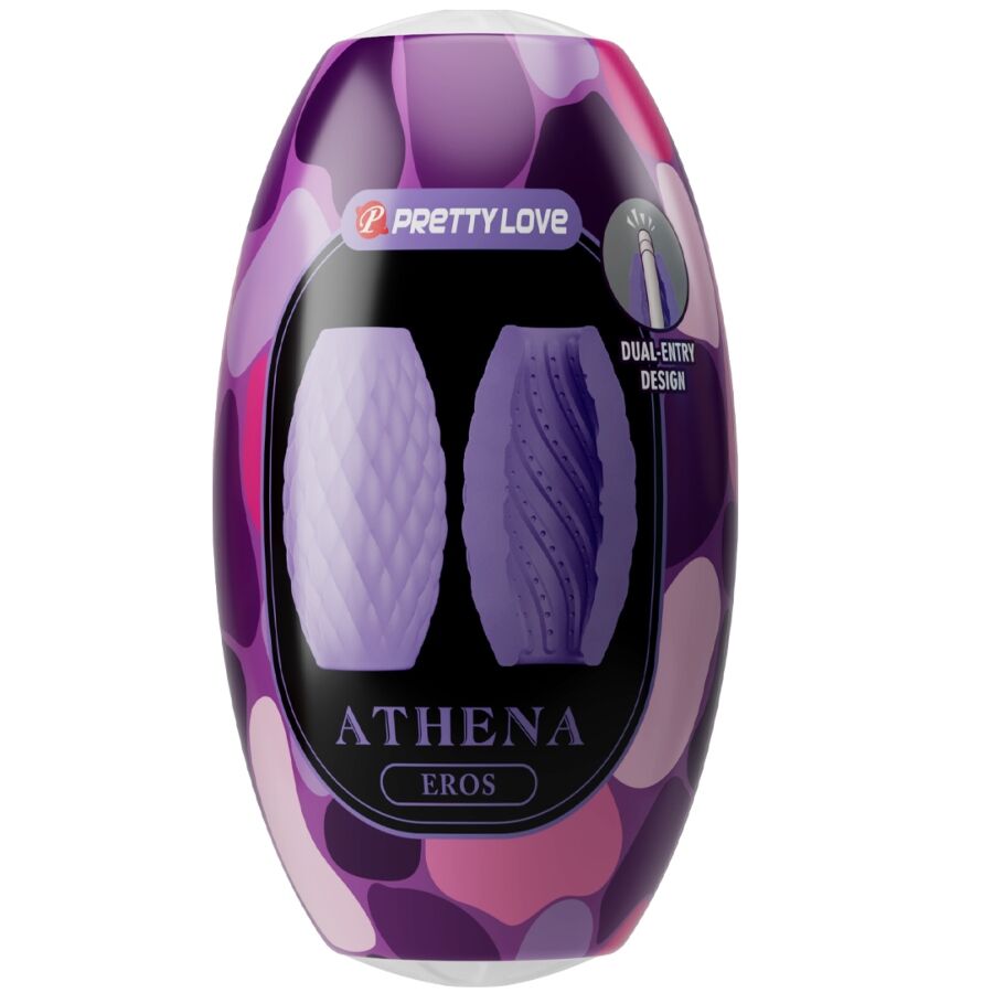 PRETTY LOVE - MASTURBATEUR MASCULIN EN SILICONE VIOLET ATHENA EROS