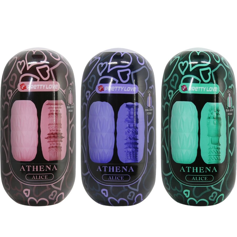 PRETTY LOVE - ATHENA ALICE PACK 15 MASTURBATEURS HOMMES DIVERS