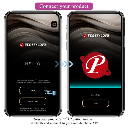 PRETTY LOVE - VIBRATEUR LEVIATHAN CONTRÔLÉ PAR APPLICATION VIOLET