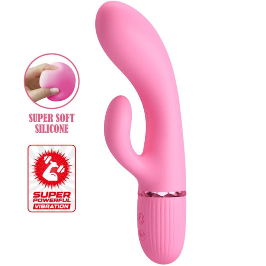 PRETTY LOVE - VIBRATEUR MARSKI RABBIT ET POINT G ROSE