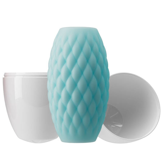 PRETTY LOVE - MASTURBATEUR MASCULIN EN SILICONE BLEU CIEL ATHENA EROS