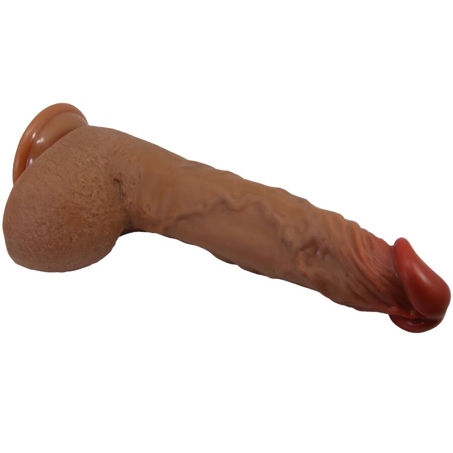 DANCE - BEAUTIFUL WILKS 5-SETTING REALISTIC VIBRATOR 25 CM MULATTO