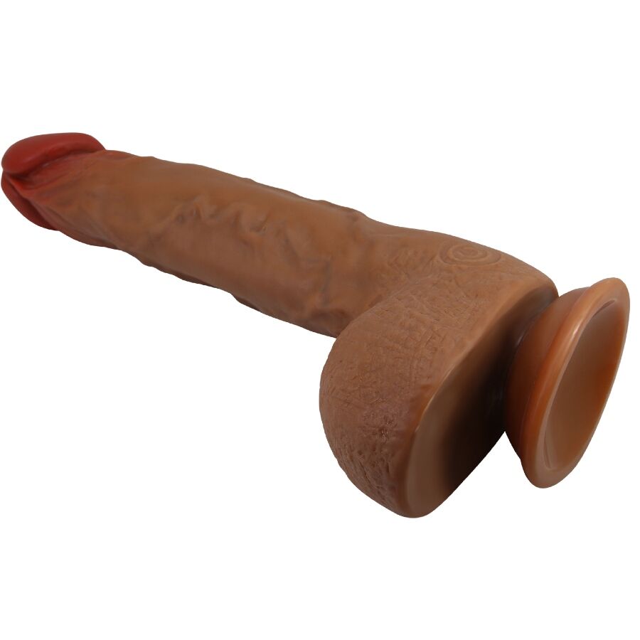 DANCE - BEAUTIFUL WILKS 5-SETTING REALISTIC VIBRATOR 25 CM MULATTO