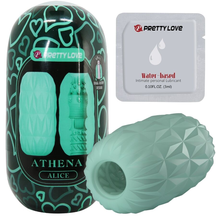 PRETTY LOVE - MASTURBATEUR MASCULIN ATHENA ALICE TURQUOISE