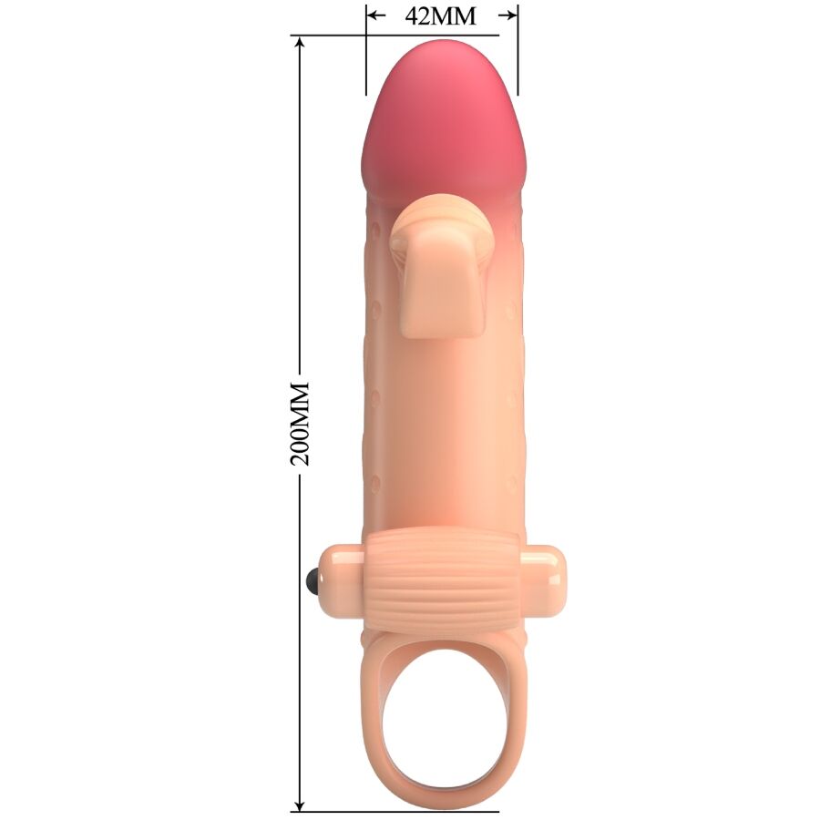 ROMANCE - MANCHON PÉNIS AVEC VIBRATION NATURELLE