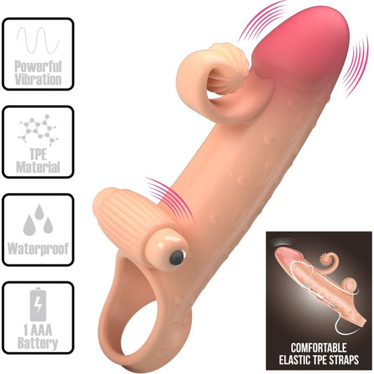 ROMANCE - MANCHON PÉNIS AVEC VIBRATION NATURELLE