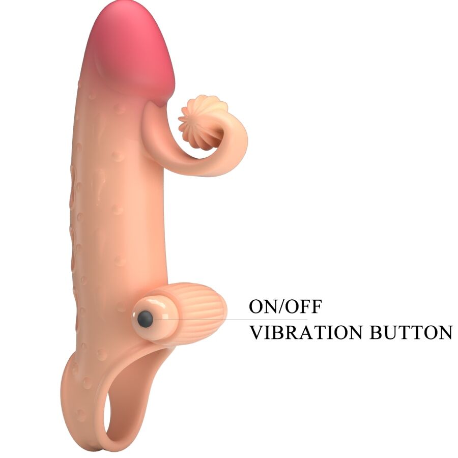 ROMANCE - MANCHON PÉNIS AVEC VIBRATION NATURELLE