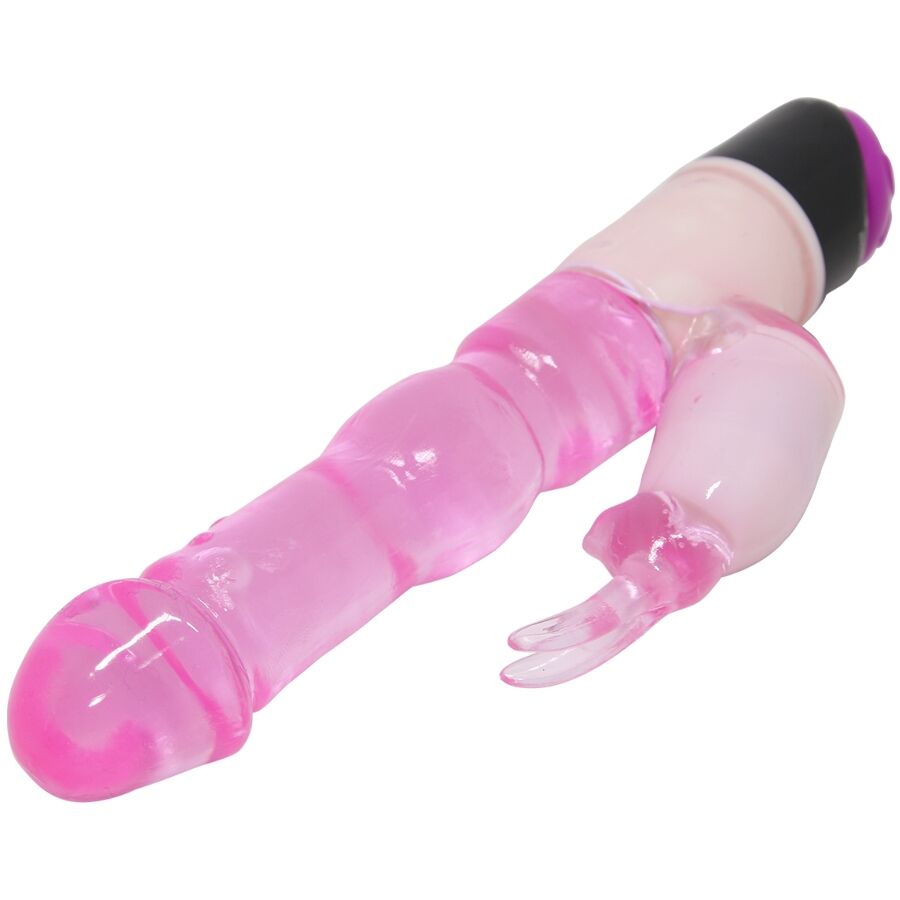 DANCE - VIBRATEUR FANTASY WAVES OF PLEASURE AVEC LAPIN 23 CM