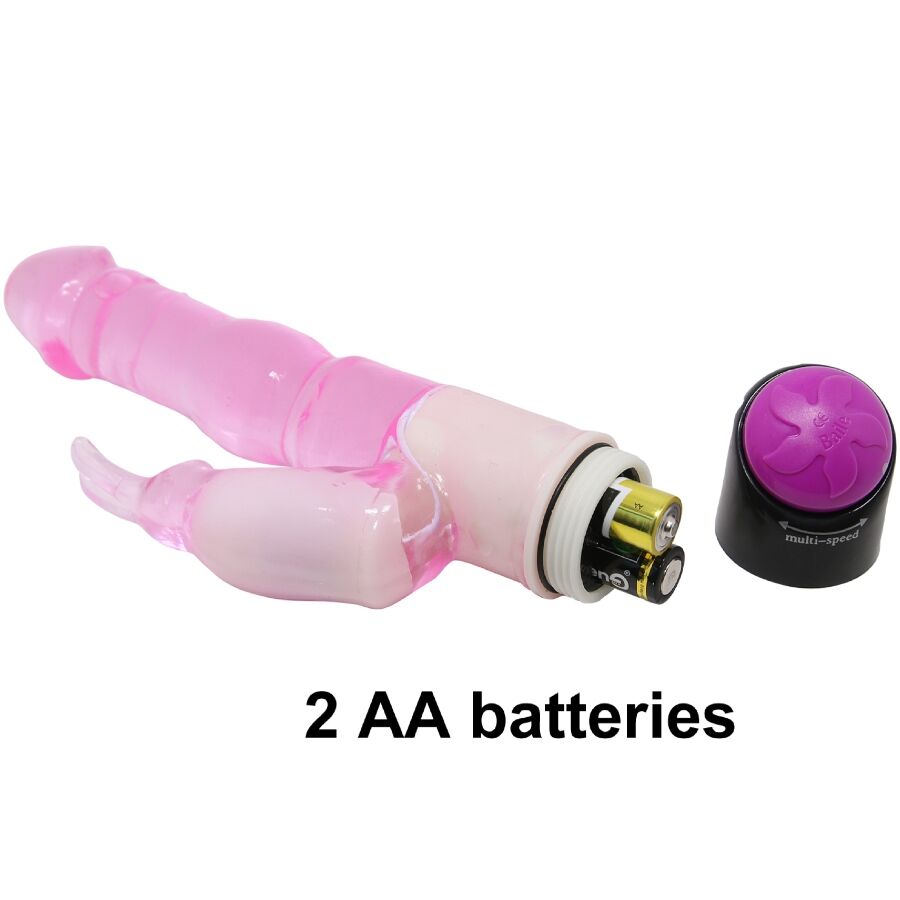 DANCE - VIBRATEUR FANTASY WAVES OF PLEASURE AVEC LAPIN 23 CM