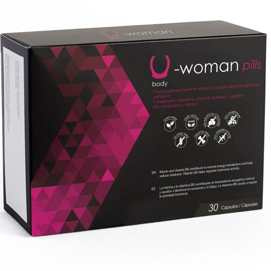 500 COSMETICS - U-WOMAN AUGMENTATION DE LA LIBIDO FÉMININE - 30 CAPSULES