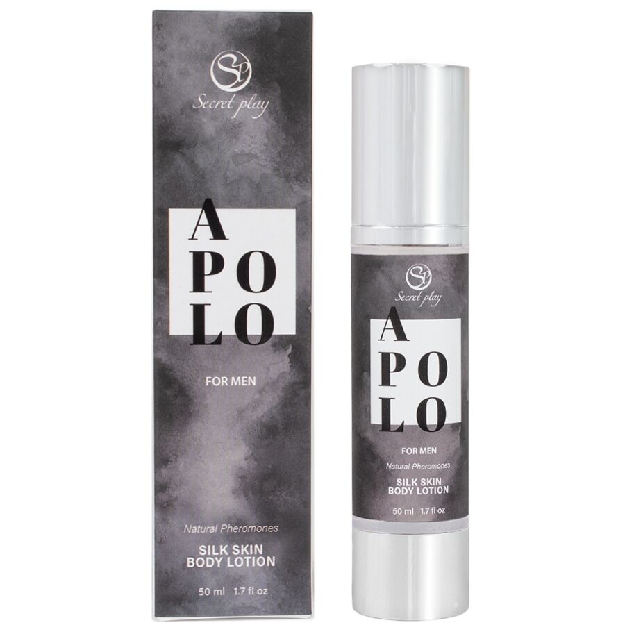 SECRETPLAY - APOLO LOTION POUR LA PEAU À LA SOIE POUR HOMMES 50 ML