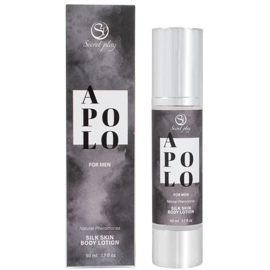 SECRETPLAY - APOLO LOTION POUR LA PEAU À LA SOIE POUR HOMMES 50 ML