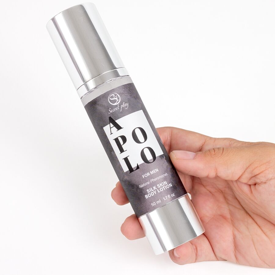 SECRETPLAY - APOLO LOTION POUR LA PEAU À LA SOIE POUR HOMMES 50 ML