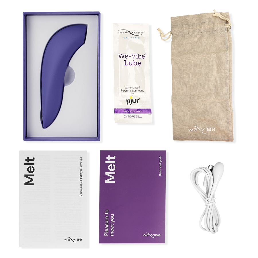 WE-VIBE - MELT CLITORAL STIMULATOR MIDNIGHT BLUE