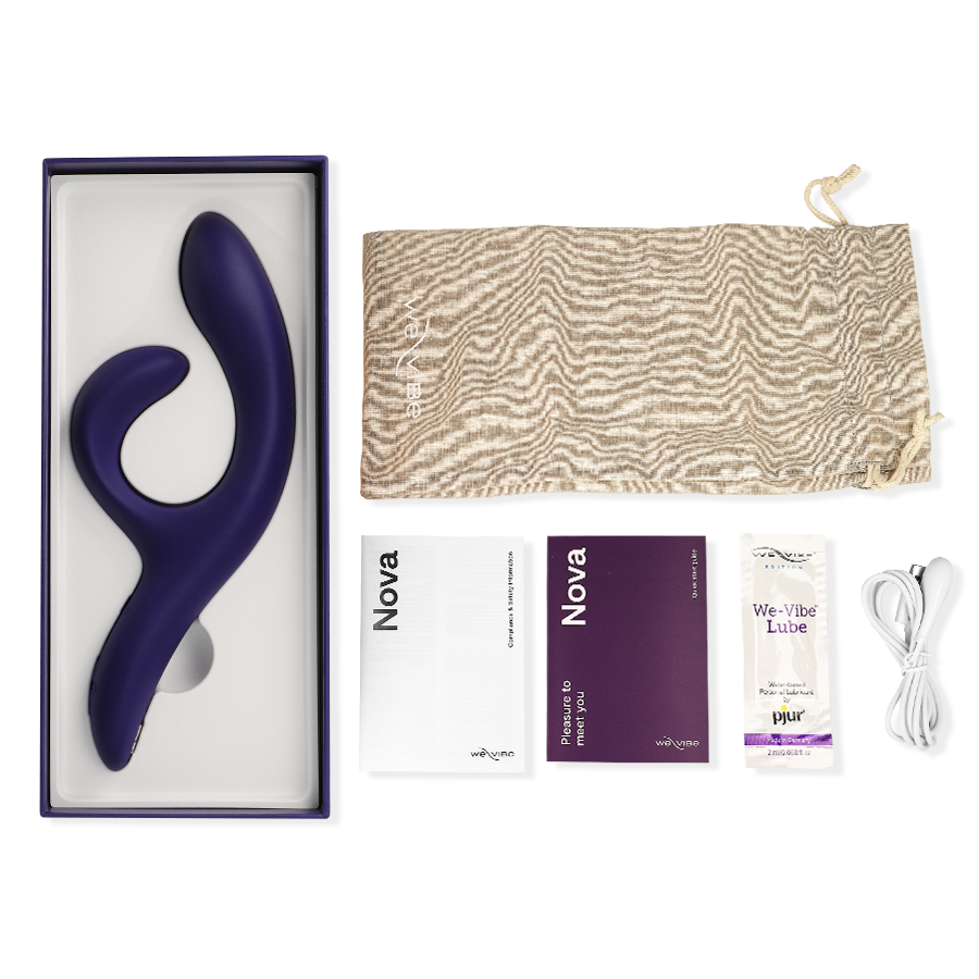 WE-VIBE - NOVA 3 MIDNIGHT BLUE RABBIT VIBRATOR