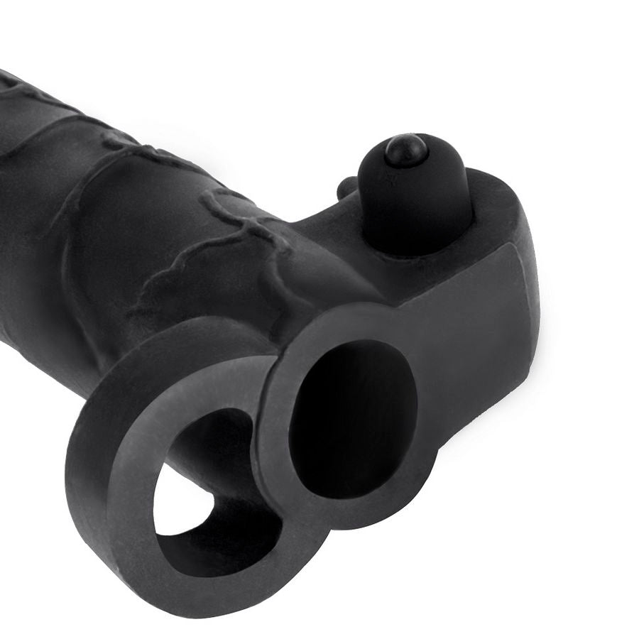 FANTASY X-TENSIONS - EXTENSION DE PÉNIS AVEC VIBRATEUR REAL FEEL 2 NOIR