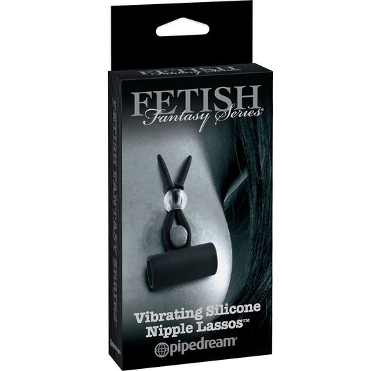 FETISH FANTASY ÉDITION LIMITÉE - SUÇON DE TÉTONS VIBRANT EN SILICONE